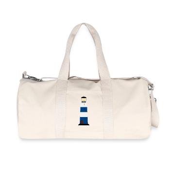 lighthouse - Recycled Canvas Sports Bag by Stanley/Stella - natural - Front