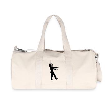 Zombie TV - Recycled Canvas Sports Bag by Stanley/Stella - natural - Front