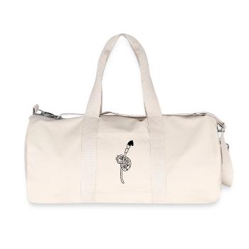 Caméléon - Sac de sport en toile recyclée Stanley/Stella - blanc naturel - Devant