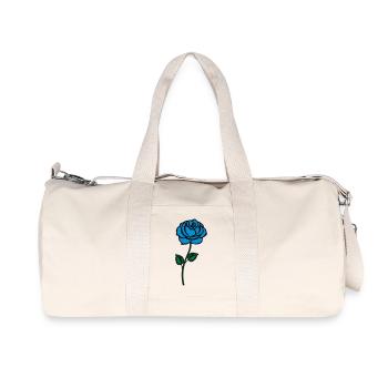 blue__rose - Sac de sport en toile recyclée Stanley/Stella - blanc naturel - Devant