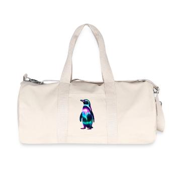 Penguin - Recycled Canvas Sports Bag by Stanley/Stella - natural - Front