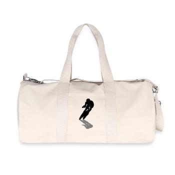 Coureur - Sac de sport en toile recyclée Stanley/Stella - blanc naturel - Devant