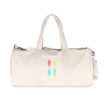 Santa Claus Nutcracker Christmas - Recycled Canvas Sports Bag by Stanley/Stella - natural - Front