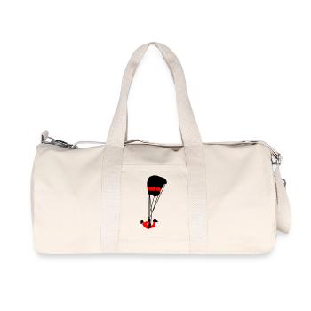 Swooping - Recycelte Canvas-Sporttasche von Stanley/Stella - Naturweiß - Vorne