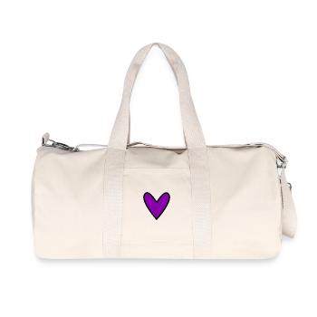 MOM. MOTHER'S DAY. HAPPY MOTHER'S DAY - Recycled Canvas Sports Bag by Stanley/Stella - natural - Front