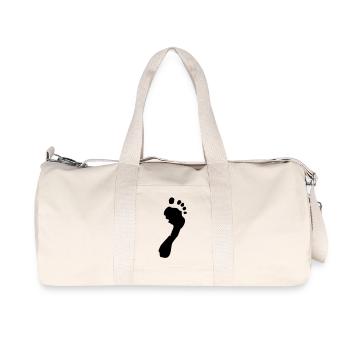 Empreinte - Sac de sport en toile recyclée Stanley/Stella - blanc naturel - Devant