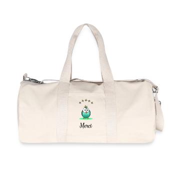 THANK YOU. MISTRESS. MASTER. THANK YOU MISTRESS - Recycled Canvas Sports Bag by Stanley/Stella - natural - Front
