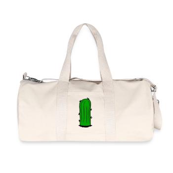 Cactus Spines Desert Cacti Cool Cacti - Recycled Canvas Sports Bag by Stanley/Stella - natural - Front