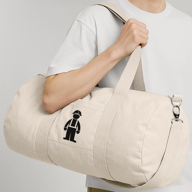 Construction workers Recycled Canvas Sports Bag by Stanley/Stella