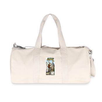 Steinbock - Gipfelziele in kleinen Etappen planen - Recycelte Canvas-Sporttasche von Stanley/Stella - Naturweiß - Vorne