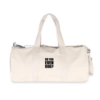 Do you even ride - Sac de sport en toile recyclée Stanley/Stella - blanc naturel - Devant