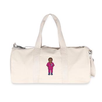 Uskan Selma - Sac de sport en toile recyclée Stanley/Stella - blanc naturel - Devant
