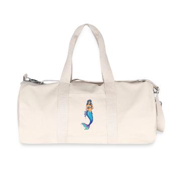 Couture Sirène Azurine - Sac de sport en toile recyclée Stanley/Stella - blanc naturel - Devant