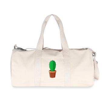 cactus - Recycled Canvas Sports Bag by Stanley/Stella - natural - Front