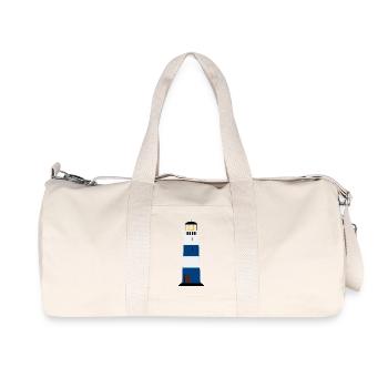 lighthouse lighthouse coast coast ocean sea meer1 - Recycled Canvas Sports Bag by Stanley/Stella - natural - Front