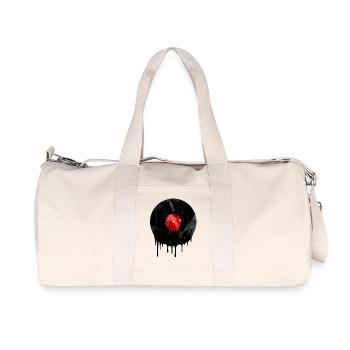 Vinyl - Sac de sport en toile recyclée Stanley/Stella - blanc naturel - Devant