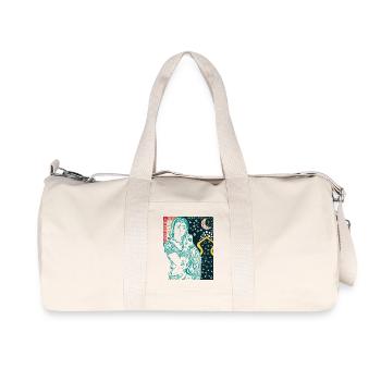 Hindu Frau - Recycelte Canvas-Sporttasche von Stanley/Stella - Naturweiß - Vorne