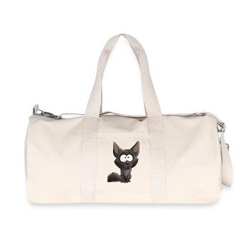 Kelpie - Sac de sport en toile recyclée Stanley/Stella - blanc naturel - Devant