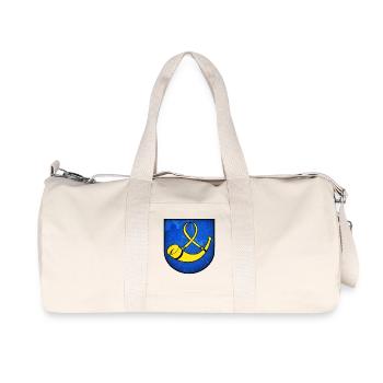 Tychy - Pologne - Sac de sport en toile recyclée Stanley/Stella - blanc naturel - Devant