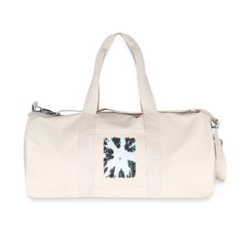 Plane - Recycled Canvas Sports Bag by Stanley/Stella - natural - Front