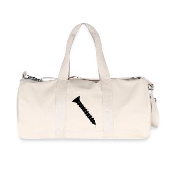 Schraube - Recycelte Canvas-Sporttasche von Stanley/Stella - Naturweiß - Vorne