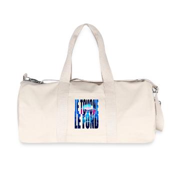 HIT ROCK BOTTOM - Recycled Canvas Sports Bag by Stanley/Stella - natural - Front