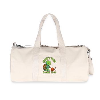 Snail's Pace Racing Team, Turtle and Snail - Recycled Canvas Sports Bag by Stanley/Stella - natural - Front