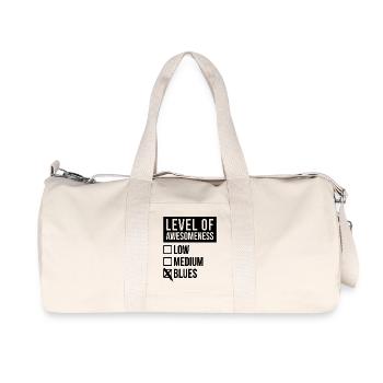 Blues - Recycled Canvas Sports Bag by Stanley/Stella - natural - Front