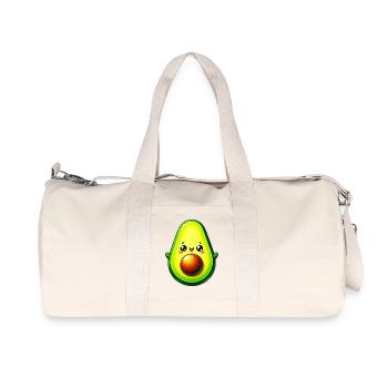 Avocado - Recycelte Canvas-Sporttasche von Stanley/Stella - Naturweiß - Vorne