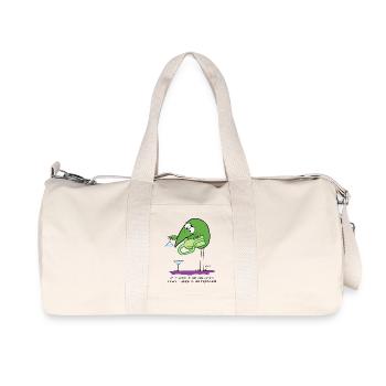 If there is no solution... (English version) - Recycled Canvas Sports Bag by Stanley/Stella - natural - Front