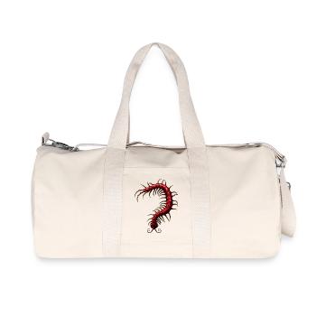Centipede - Recycelte Canvas-Sporttasche von Stanley/Stella - Naturweiß - Vorne