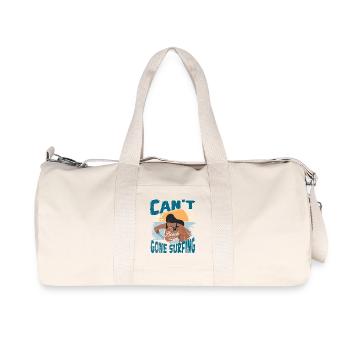 Strand und Surfen: Freiheit & Abenteuer - Recycelte Canvas-Sporttasche von Stanley/Stella - Naturweiß - Vorne