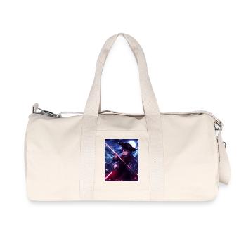 Conception de l’anime Scythe - Sac de sport en toile recyclée Stanley/Stella - blanc naturel - Devant