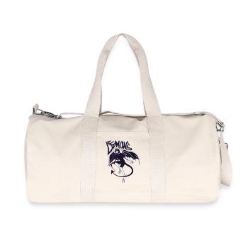 Demon Vibes – Sombre et mystique - Sac de sport en toile recyclée Stanley/Stella - blanc naturel - Devant