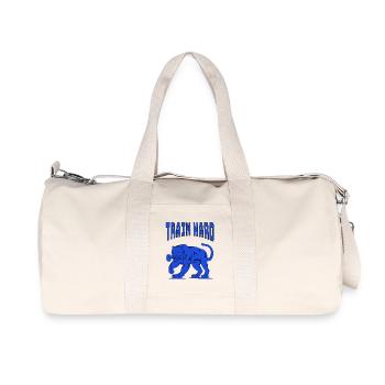 Train Hard - Recycelte Canvas-Sporttasche von Stanley/Stella - Naturweiß - Vorne