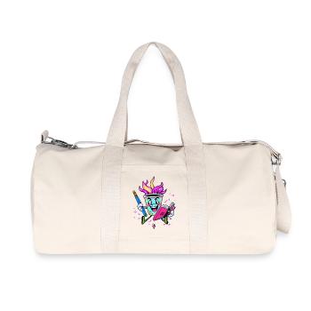 Tasses à café fraîches - Sac de sport en toile recyclée Stanley/Stella - blanc naturel - Devant