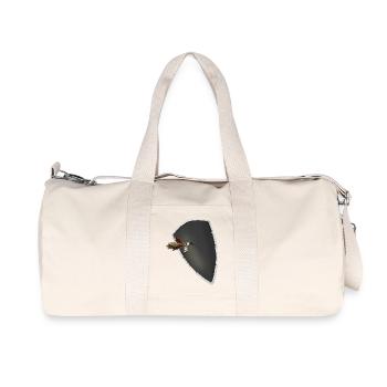 Cupid's short massage - Recycled Canvas Sports Bag by Stanley/Stella - natural - Front