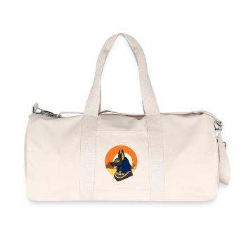 Anubis, Egyptian god - Recycled Canvas Sports Bag by Stanley/Stella - natural - Front