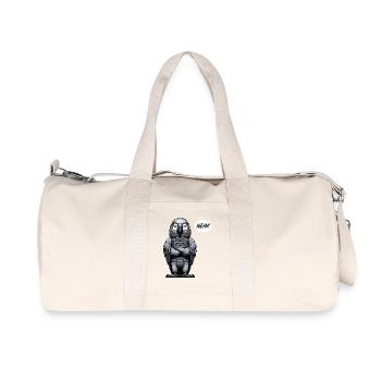 Nein Graupapagei Papagei Papageibesitzer Vogel - Recycelte Canvas-Sporttasche von Stanley/Stella - Naturweiß - Vorne