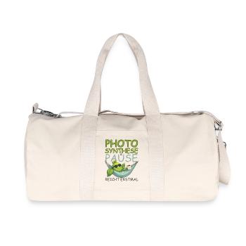 Break, coffee, sunshine – that's enough! - Recycled Canvas Sports Bag by Stanley/Stella - natural - Front