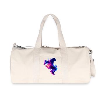 Electric_Storm_Breaker - Recycled Canvas Sports Bag by Stanley/Stella - natural - Front
