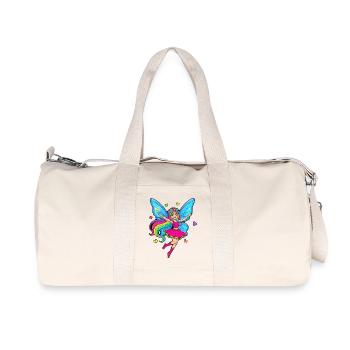 Tanzende Fee - Recycelte Canvas-Sporttasche von Stanley/Stella - Naturweiß - Vorne