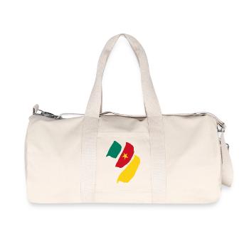 Drapeau du Cameroun - Sac de sport en toile recyclée Stanley/Stella - blanc naturel - Devant