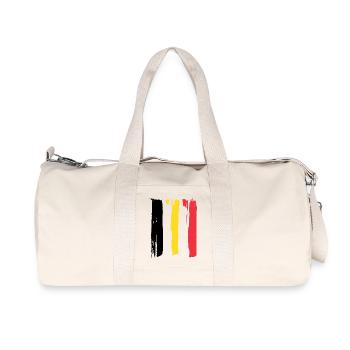 Belgium - Recycled Canvas Sports Bag by Stanley/Stella - natural - Front