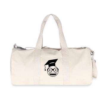 Nerd Student - Recycled Canvas Sports Bag by Stanley/Stella - natural - Front