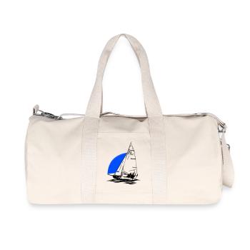 RS Feva XL Sailboat Youth Sailing Dinghy Regatta - Recycled Canvas Sports Bag by Stanley/Stella - natural - Front