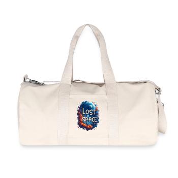 Lost in space - Recycled Canvas Sports Bag by Stanley/Stella - natural - Front