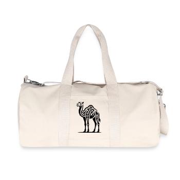 Juste un chameau noir #2 | N-imal_Wears - Sac de sport en toile recyclée Stanley/Stella - blanc naturel - Devant