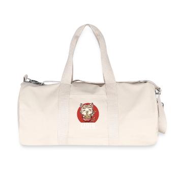 Ramen Kawaii Katze Japon Anime Manga Chat Neko - Sac de sport en toile recyclée Stanley/Stella - blanc naturel - Devant