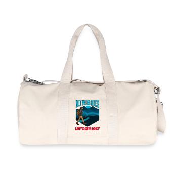 Pas de souci, on se perd - Sac de sport en toile recyclée Stanley/Stella - blanc naturel - Devant